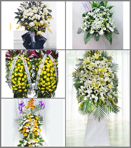 西藏山南市桑日县绒乡白事花篮预定
